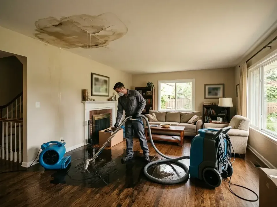attic-pipe-burst-ceiling-drip-008 — frequently asked questions, Water Damage Restoration & Carpet Care in Milford city, CT